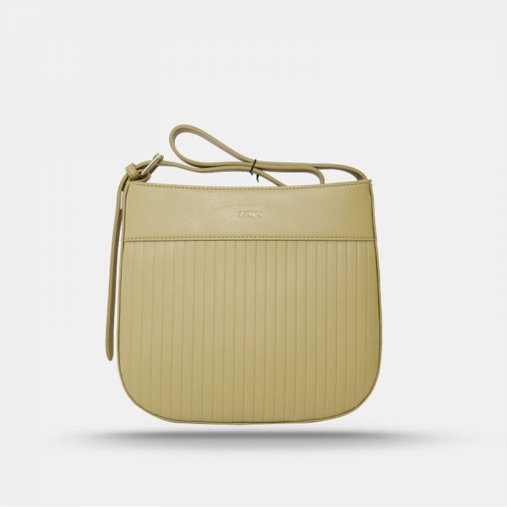 HU064L4401 شنطة زايروس النسائية بتصميم كلاسيك باللون الأصفر البارد HU064L - الصورة 1