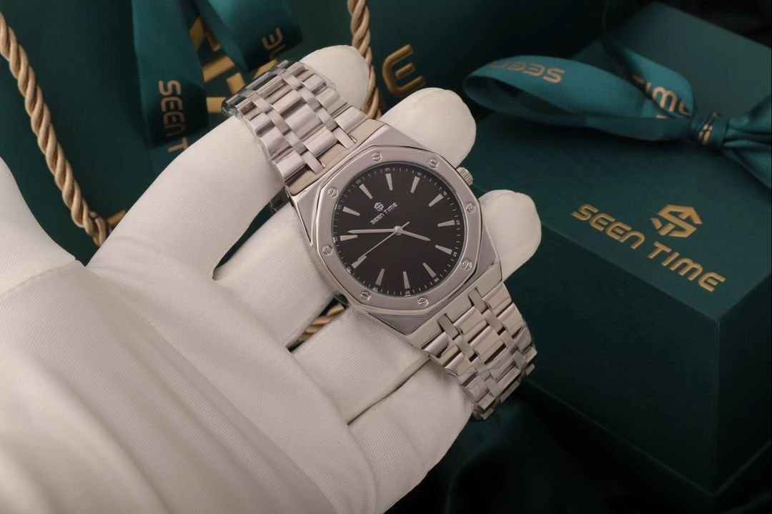 ساعة رجالية بسير ستانلس ستيل باللون الفضي | ST-2361SK - الصورة 1