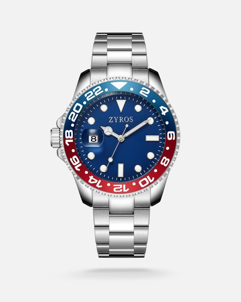 ساعة رجالية بسير ستيل بلون فضي | ZAS501M