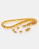 سبحة من السندلس المعرق بلون عسلي | ZRS055M