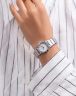 ⁦ساعة حور باللون الفضي | LOS001LSW⁩ - الصورة ⁦4⁩