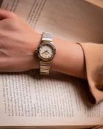 ⁦ساعة حور باللون الذهبي والفضي | LOS001LMGG⁩ - الصورة ⁦2⁩