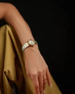 ⁦ساعة حور باللون الذهبي والفضي | LOS001LMGW⁩ - الصورة ⁦4⁩