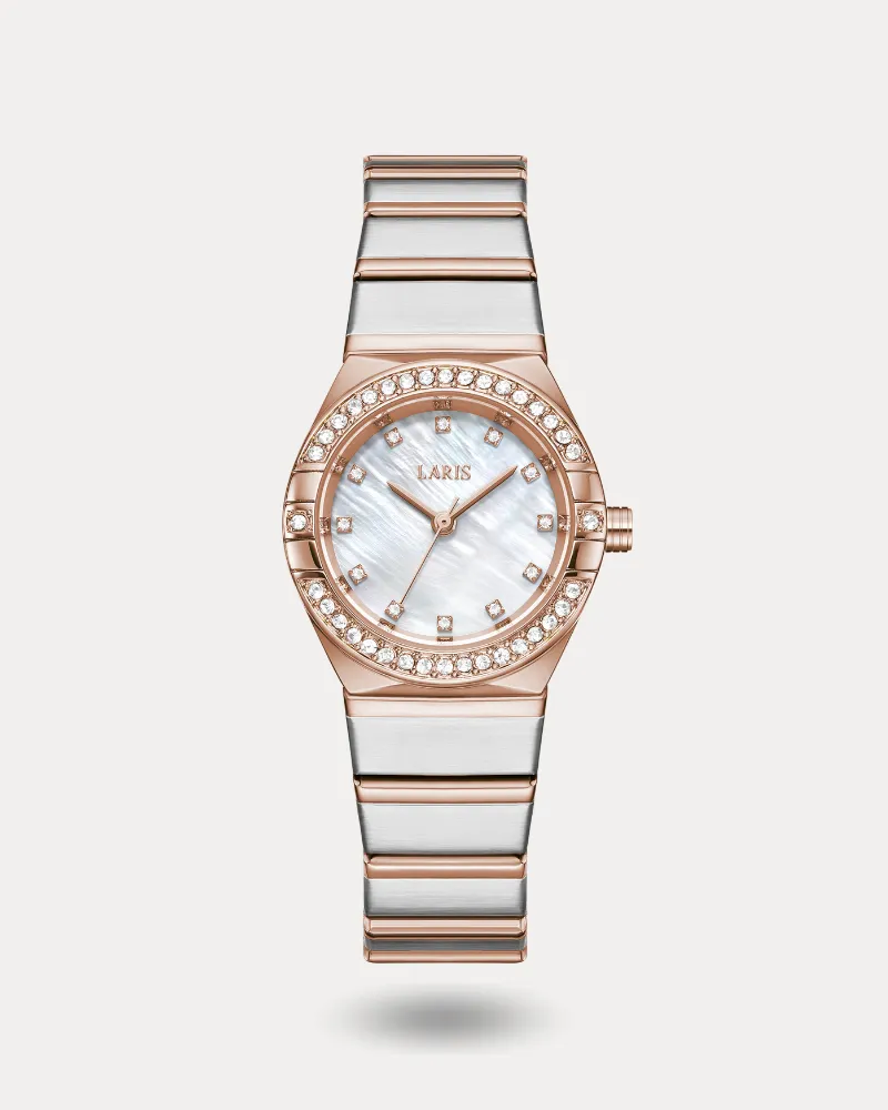 ساعة حور باللون الروزجولد | LOS001LMRW