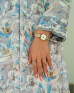 ⁦ساعة ميثاء باللون الذهبي والفضي | LOS003LMGW⁩ - الصورة ⁦4⁩