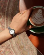 ⁦ساعة ميثاء باللون الفضي | LOS003LSW⁩ - الصورة ⁦3⁩