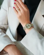 ⁦ساعة الحسناء باللون الفضي والذهبي | LOS004LMGS⁩ - الصورة ⁦5⁩