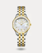 ساعة الحسناء باللون الذهبي والفضي | LOS004LMGW