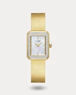 ساعة الجوري النسائية ستيل باللون الذهبي | LSS002L