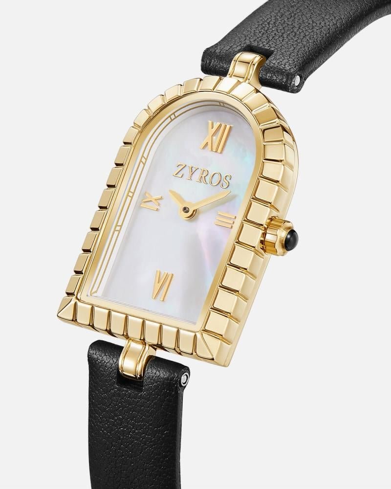 Alternative view of ساعة نسائية جلد بلون أسود | ZAL194F