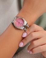 ⁦ساعة نسائية ستيل بلون ذهبي و فضي | ZOS251F⁩ - الصورة ⁦3⁩