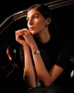 ⁦ساعة نسائية بسير ستيل بلون فضي | ZOS325F⁩ - الصورة ⁦5⁩