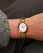 ⁦ساعه لمار بلون ذهبي | LAS007L⁩ - الصورة ⁦2⁩