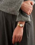 ⁦ساعه لمار بلون ذهبي | LAS007L⁩ - الصورة ⁦3⁩