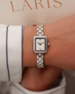 ⁦ساعه أريام بلون فضي | LOS008L⁩ - الصورة ⁦2⁩