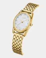 ⁦ساعه لمار بلون ذهبي | LAS007L⁩ - الصورة ⁦5⁩