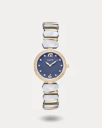 ساعه صدف بلون ذهبي وفضي | LOS006L