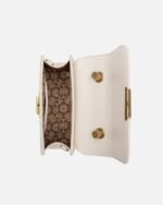 ⁦شنطة نسائية أنيقة بلون أبيض | ZLH1029F⁩ - الصورة ⁦3⁩