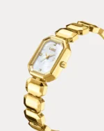 ⁦ساعة السبائك النسائية بلون ذهبي | LAS011L⁩ - الصورة ⁦5⁩