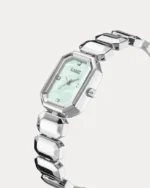 ⁦ساعة السبائك النسائية بلون فضي | LAS011L⁩ - الصورة ⁦5⁩