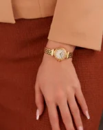 ⁦ساعة أريج بلون الذهبي | LAS008L⁩ - الصورة ⁦3⁩