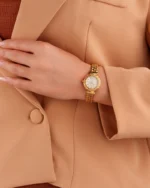 ⁦ساعة أريج بلون الذهبي | LAS008L⁩ - الصورة ⁦4⁩