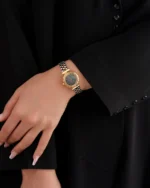 ⁦ساعة أريج بلون الذهبي والفضي | LAS008L⁩ - الصورة ⁦4⁩