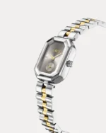 ⁦ساعة رهف النسائية ذهبي وفضي | LAS010L⁩ - الصورة ⁦5⁩