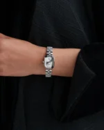 ⁦ساعة رهف النسائية بلون فضي | LAS010L⁩ - الصورة ⁦3⁩