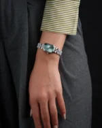 ⁦ساعة رهف النسائية بلون فضي | LAS010L⁩ - الصورة ⁦4⁩