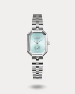 ساعة رهف النسائية بلون فضي | LAS010L