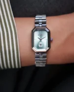 ⁦ساعة رهف النسائية بلون فضي | LAS010L⁩ - الصورة ⁦2⁩