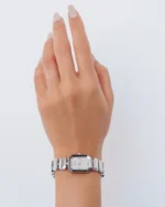 ⁦ساعة السبائك النسائية فضي | LAS011L⁩ - الصورة ⁦2⁩