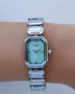 ⁦ساعة السبائك النسائية بلون فضي | LAS011L⁩ - الصورة ⁦2⁩