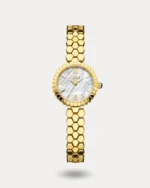 ساعة الخلية النسائية بلون الذهبي | LAS013L