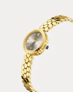 ⁦ساعة الخلية النسائية بلون الذهبي | LAS013L⁩ - الصورة ⁦5⁩