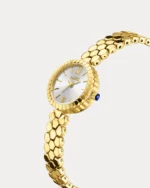 ⁦ساعة الخلية النسائية بلون الذهبي | LAS013L⁩ - الصورة ⁦5⁩