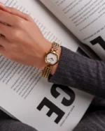 ⁦ساعة خلود من ستيل بلون ذهبي | LOS007L⁩ - الصورة ⁦5⁩