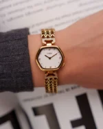 ⁦ساعة خلود من ستيل بلون ذهبي | LOS007L⁩ - الصورة ⁦4⁩