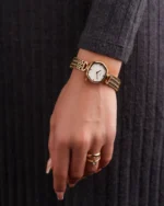 ⁦ساعة خلود من ستيل بلون ذهبي | LOS007L⁩ - الصورة ⁦3⁩