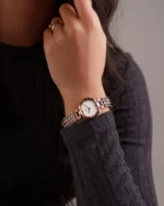 ⁦ساعة خلود من ستيل بلون روزجولد | LOS007L⁩ - الصورة ⁦4⁩