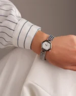 ⁦ساعة خلود من ستيل بلون فضي | LOS007L⁩ - الصورة ⁦3⁩