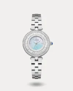 ساعة منار من الاستيل بلون فضي | LOS009L