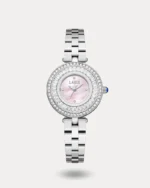 ساعة منار من الاستيل بلون فضي | LOS009L