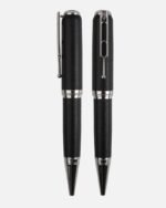 ⁦قلم رجالي فاخر بلون أسود و فضي | ZTP039M⁩ - الصورة ⁦2⁩