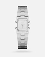 ساعة نسائية بسير من الستيل بلون فضي | ZAS804W