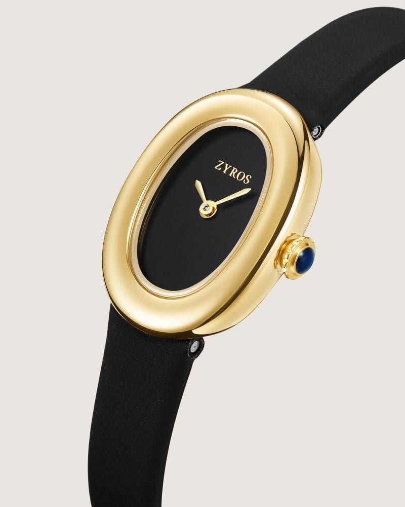 Alternative view of ساعة نسائية بسير جلد باللون الأسود | ZAL250W