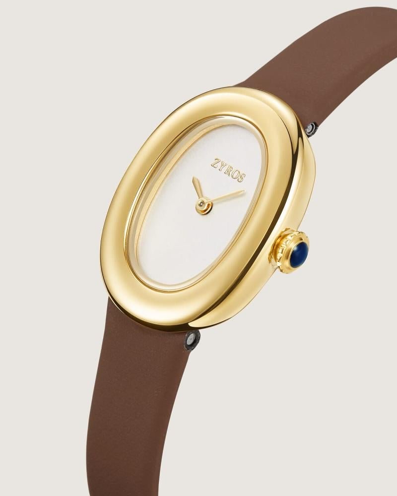 Alternative view of ساعة نسائية بسير جلد باللون البني | ZAL250W