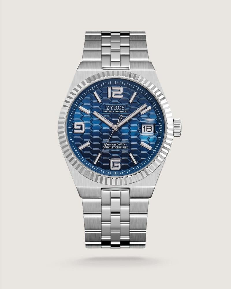 ساعة رجالية ستيل بلون فضي | ZAS816M