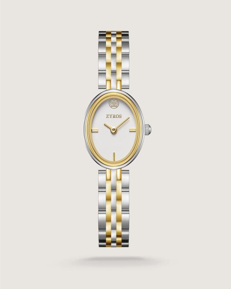 ساعة نسائية ستيل بلون ذهبي وفضي | ZAS824W